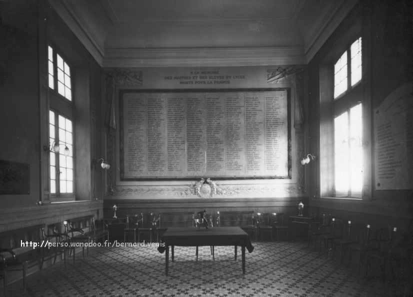 Le vestibule , en 1931/32
