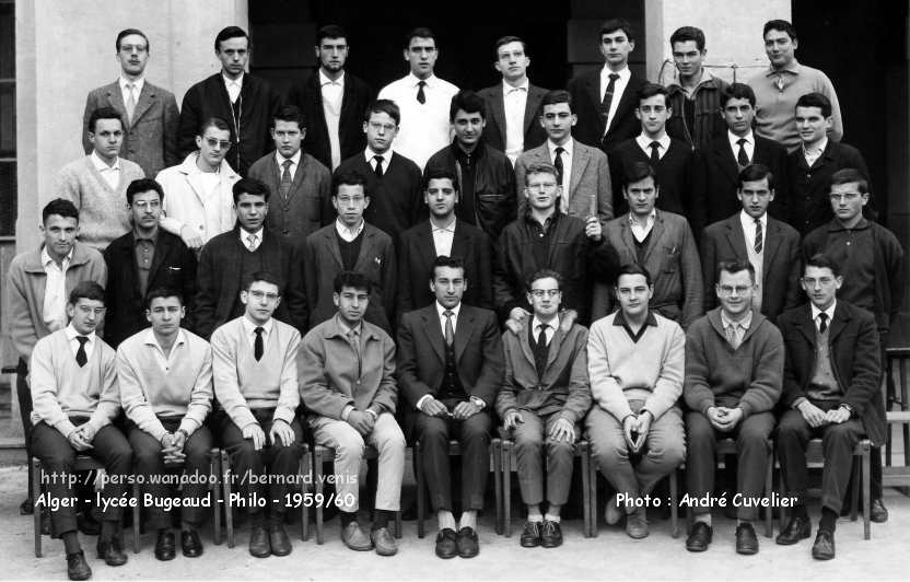 Classe de Philo, 1959-1960