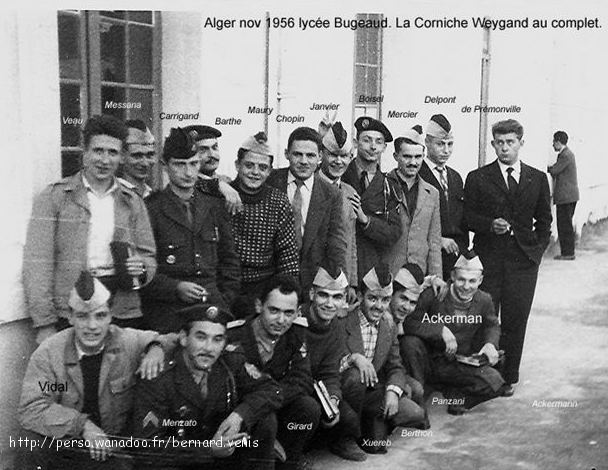 Prepa Saint-Cyr - Corniche Weygand - 1956