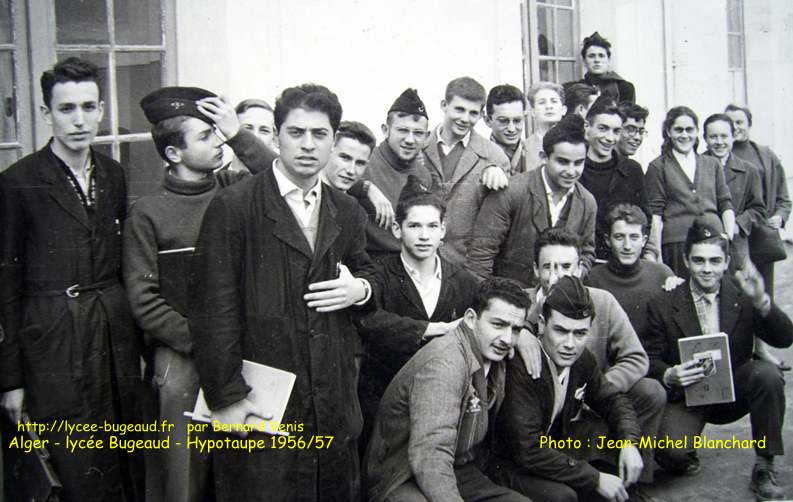 Hypotaupe , 1956-1957, Bugeaud le lycée d'Alger