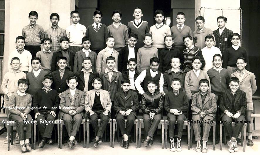 lycée Bugeaud - Alger, , 4èM', 1962
