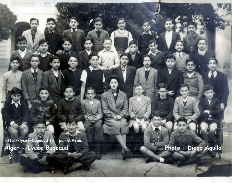 5è, 1944-1945,lycée Bugeaud