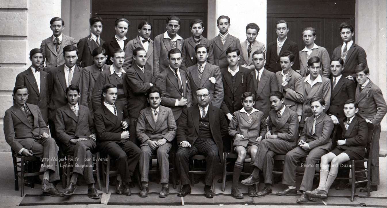 photos de classes,lycee bugeaud,2,1929-1930,29-30,duzer