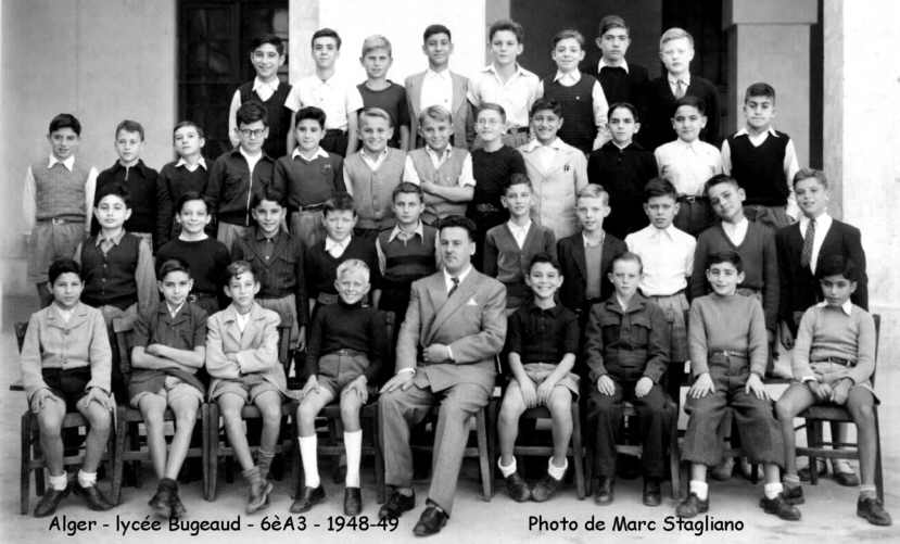 classe de 6ème A3, 1948-49