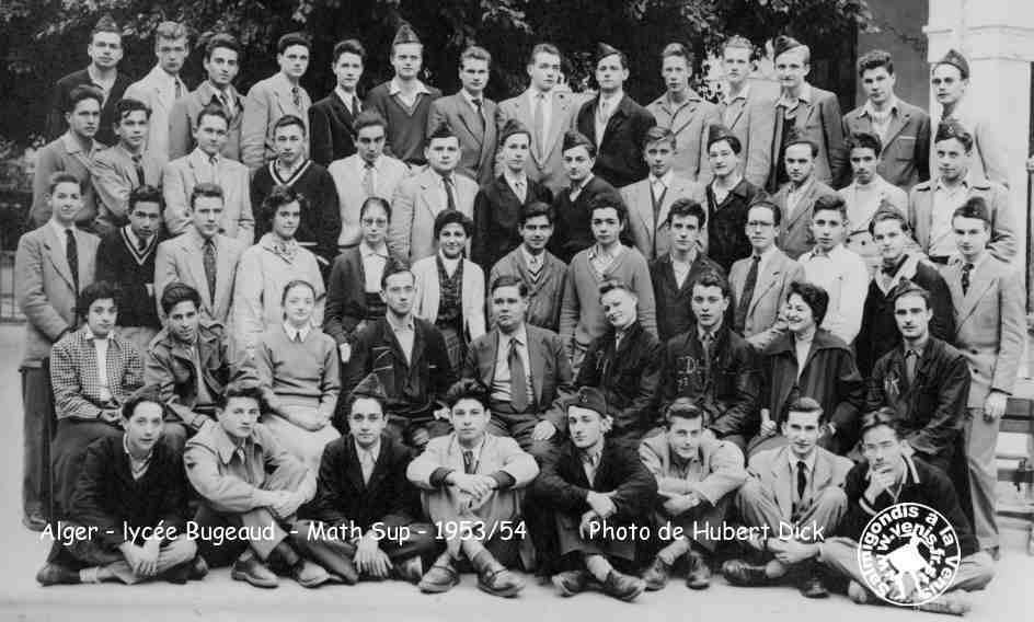 Classe de Math Sup - 1953/54
