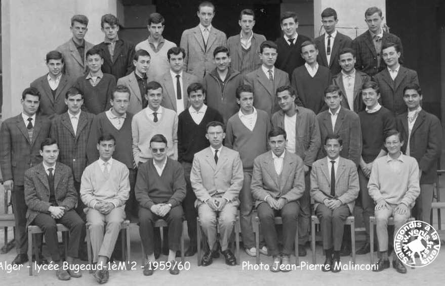 classe de 1ère M'2, année 1959-1960