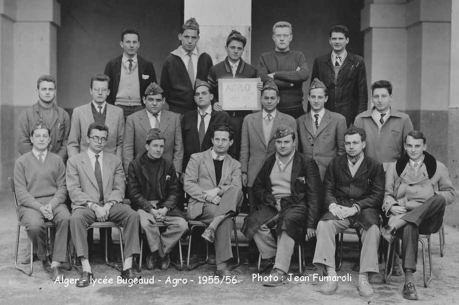 Classe d'Agro, , 1955/56, professeur de math: Blanchard