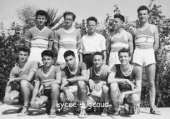 L’équipe junior d’athlétisme du lycée Bugeaud 1953, championne d’Académie
